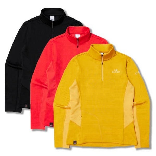 [부산점] 헤리티지 여성 그리드 긴팔 짚업 티셔츠 DWU24231