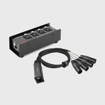  ROXTONE XLR 랜 익스텐더박스 케이블세트 PS4FD-PS4M