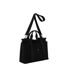 Stacey Daytrip Tote Canvas M Black(Black) (0JSJ5TT40201F)