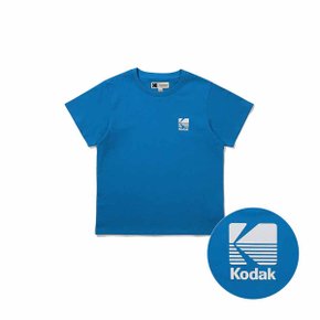 [공식](정상가 : 39,000원) 빅로고 코튼 반팔 티셔츠 키즈 BLUE