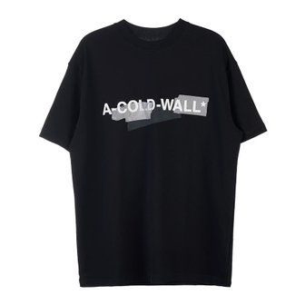 A-COLD-WALL* [어콜드월] STRATA 티셔츠 ACWMTS064 BLACK