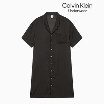 Calvin Klein Underwear 여성 퓨어쉰 숏 슬리브 나이트셔츠 (QS7187-LGV)