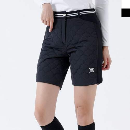 여성 골프웨어 퀄팅 반바지 여름
