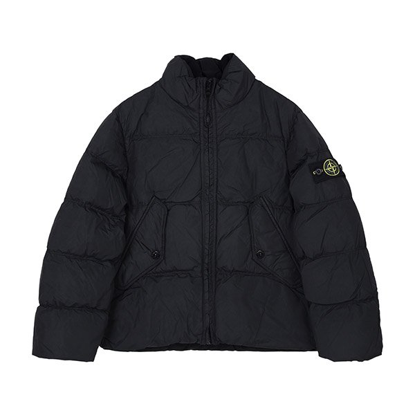 [부산점] KIDS 25FW 블랙 로고 덕 다운 집업 자켓 164100005 S0A23 V0029(8A)