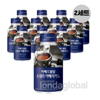  카페드롭탑 스위트 아메리카노 커피 음료 275ml 24개