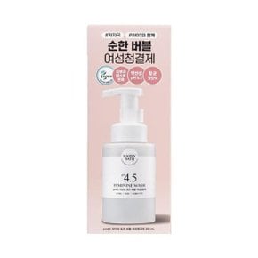 해피바스 약산성 로즈 여성청결제 버블타입 300ml-WFO9Z0N