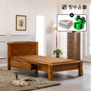 온재 서랍형 황토볼확장형 흙침대 황토볼 온열침대 싱...