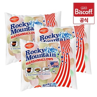  로투스 록키마운틴 마시멜로우 레귤러 과일향 150g x 3개