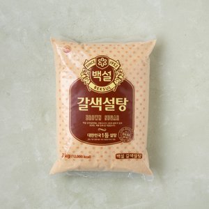 CJ제일제당 CJ백설 설탕(갈색)3kg