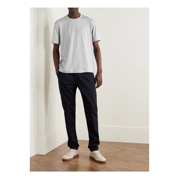 코튼 모달 혼방 저지 티셔츠 그레이 46376663162880388