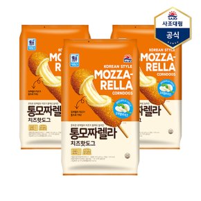 [사조대림] 통모짜렐라치즈핫도그 400g X 3개