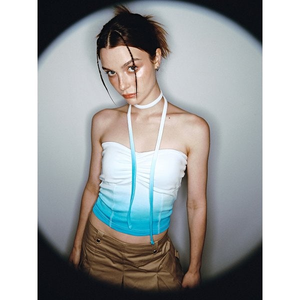 [리퍼브]GRADATION TUBE TOP [BLUE]