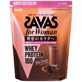 메이지 자바스(SAVAS) for Woman 유청 단백질 100 밀크 초콜릿 맛[45식분] 945g