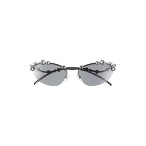 4586097 Swarovski 56mm Oval Sunglasses