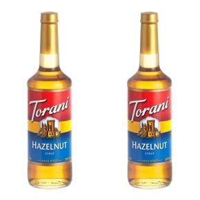 미국직구 Torani 토라니 헤이즐넛 시럽 750ml 2팩 Hazelnut