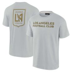 4794658 Fanatics Signature Uni Gray LAFC Elements Super Soft Short Sleeve T-Shirt