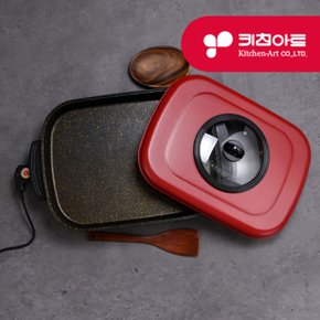 퀸골드 마블 사각팬  (KAZP-CM1600)