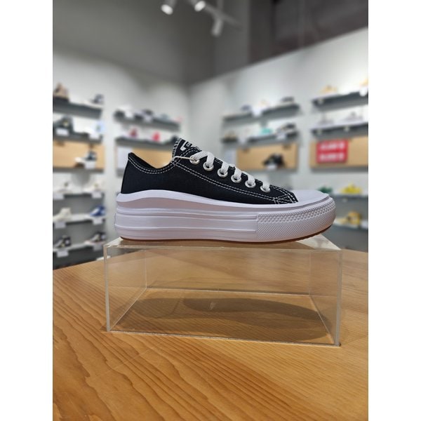 [부산점] 공용 척테일러 올스타 무브 블랙 로우 캔버스화  570256C