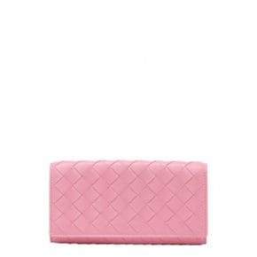 4870623 Bottega Veneta Large Intrecciato Flap Wallet