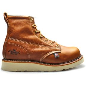 일본 쏘로굿 부츠 Thorogood 814-4355 Plain Toe Boots Oil Tan 레더 브라운 EE Wide 1717282