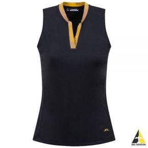 J.LINDEBERG 제이린드버그 Leya Sleeveless Top (GWJT06468-9999) (여성 레야 슬리브리스 탑)