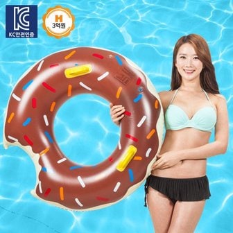 ByOn KC인증 초코도넛 딸기도넛 튜브/물놀이튜브/플라밍고/도넛/특대형/원형튜브/유니콘/프레즐/보트/물놀이용품