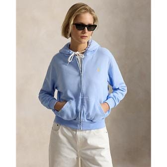 폴로 랄프 로렌 여성 라이트웨이트 플리스 풀 지퍼 후디(WMPOKNINFB21061400)