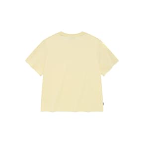 우먼 아치 클로버하트 티셔츠 라이트 옐로우 CO2402ST88LY