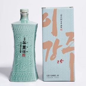 이강주 전주 12호 25도 700ml 조정형 명인 (케이스, 쇼핑백 포함)