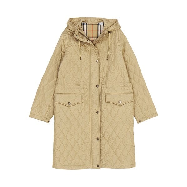 [부산점] 힐게이트 여성 후드 퀼팅 코트 8110323