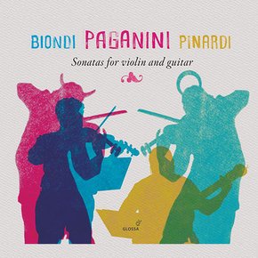 NICOLO PAGANINI - SONATAS FOR VIOLIN & GUITAR/ FABIO BIONDI, GIANGIACOMO PINARDI 파가니니: