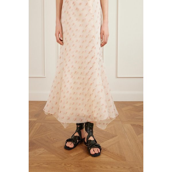 케이트 보덴 타이 디테일 가죽 샌들 46376663163050801