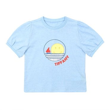 티파니 블루 스마일 나염티(T32KAT040)
