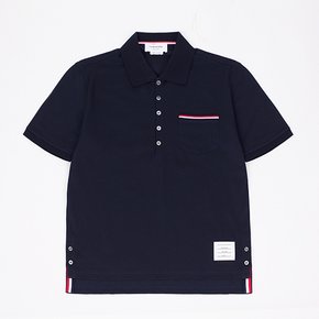 24SS 포켓 머서라이즈드 반팔 폴로 셔츠 MJP022A-01455 415 (NAVY)