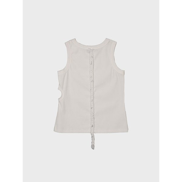 BRAIDED CUTOUT TOP