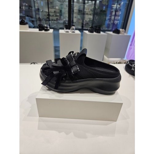 [파주점] Delight ribbon mule(black)DW4DA26506BLK
