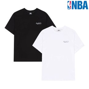 [여주점] 공용 NBA 드로윙 그래픽 반팔 티셔츠(N252TS141P)