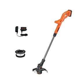 미국 블랙앤데커 예초기 블랙 DECKER 20V MAX String Trimmer/Edger Kit 10Inch LST201 1438067