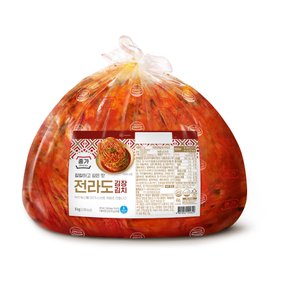 집 종가 전라도김장포기김치 9kg(비닐)