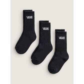 반스 [반스 공식] 키즈 클래식 크루 삭스/ VN000Q1PBLK1