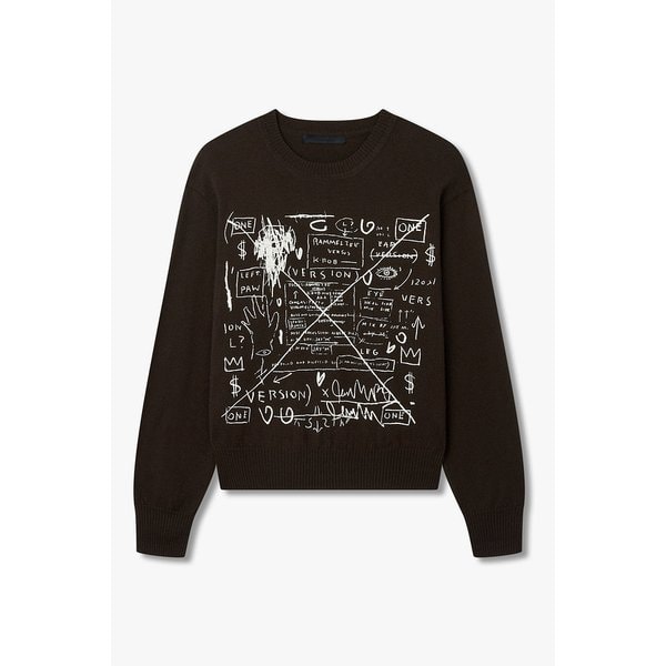 [BASQUIAT] 바스키아 그래픽 니트 풀오버 7115450RC1160