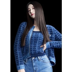 [게스진] [SUZY]  YO4S1666 여성 스웨터 나시탑_DARK BLUE