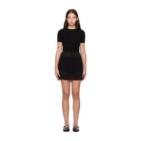 블랙 이비 미니 드레스 H24413S053 Black