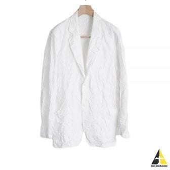 오라리 오라리 24SS WRINKLED WASHED FINX TWILL JACKET white (A24SJ01FW) (링클 워시드 핀스