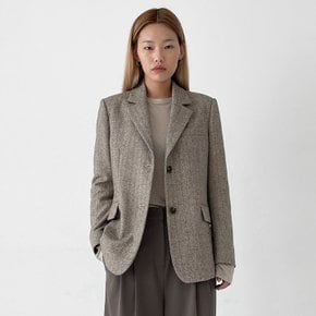 NEW HERRINGBONE DAYDAY JACKET BROWN