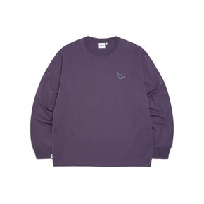 엔젤 와펜 긴팔 티셔츠 - GRAPE Z265ULT010
