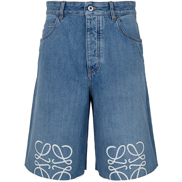 [부산점] 25FW 워시드데님 아나그램 쇼츠 데님 팬츠 H526Y1GW07 6395