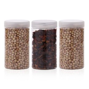 냉장고 ALL 원형 보관용기 600ml (중) X 3개입