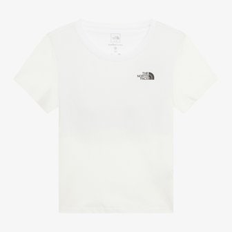 노스페이스 [노스페이스 공식] NT7UR33A 여성 애니브라 반팔 티셔츠_OFF WHITE