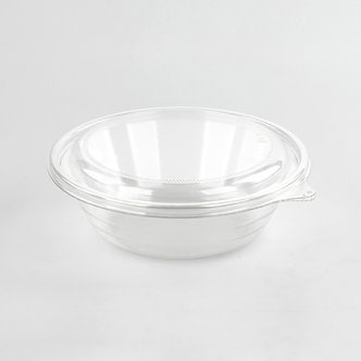  [DS] 과일 빙수 샐러드 다용도 원형 포장용기 DS-115 투명 100세트(뚜껑포함)